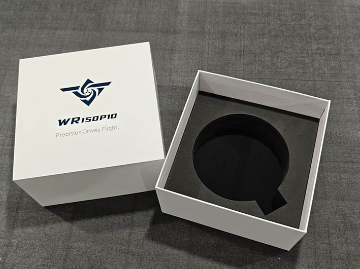 电机工件精品天地盖礼盒定制｜EVA内衬工业零部件包装盒