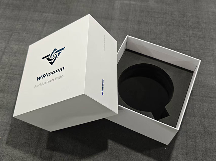 电机工件精品天地盖礼盒定制｜EVA内衬工业零部件包装盒